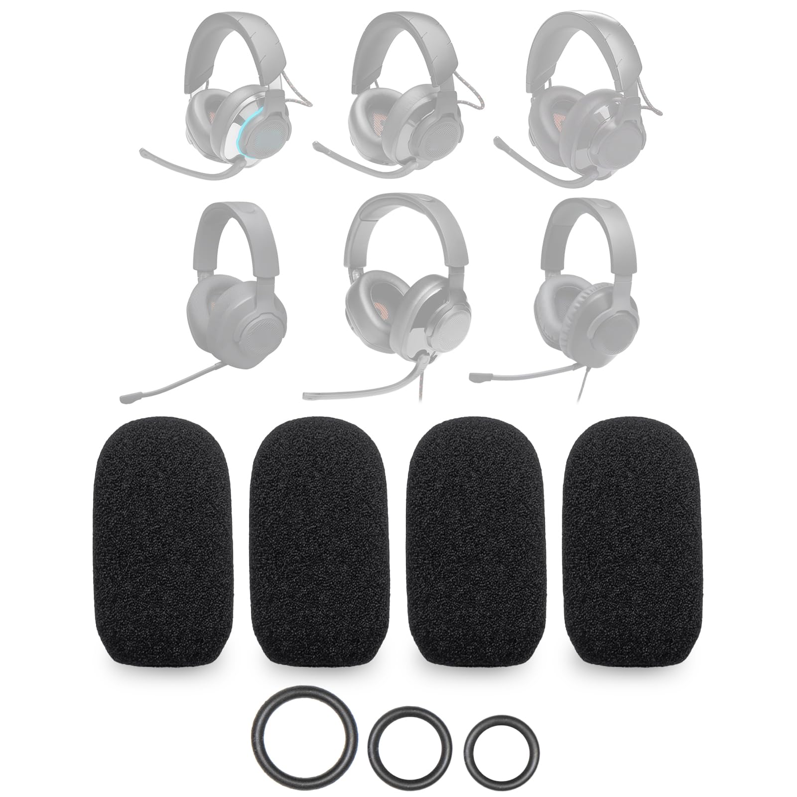 Home Cinema Jbl 800 - 4-Pack Mic Covers Pop Filter Windscreen