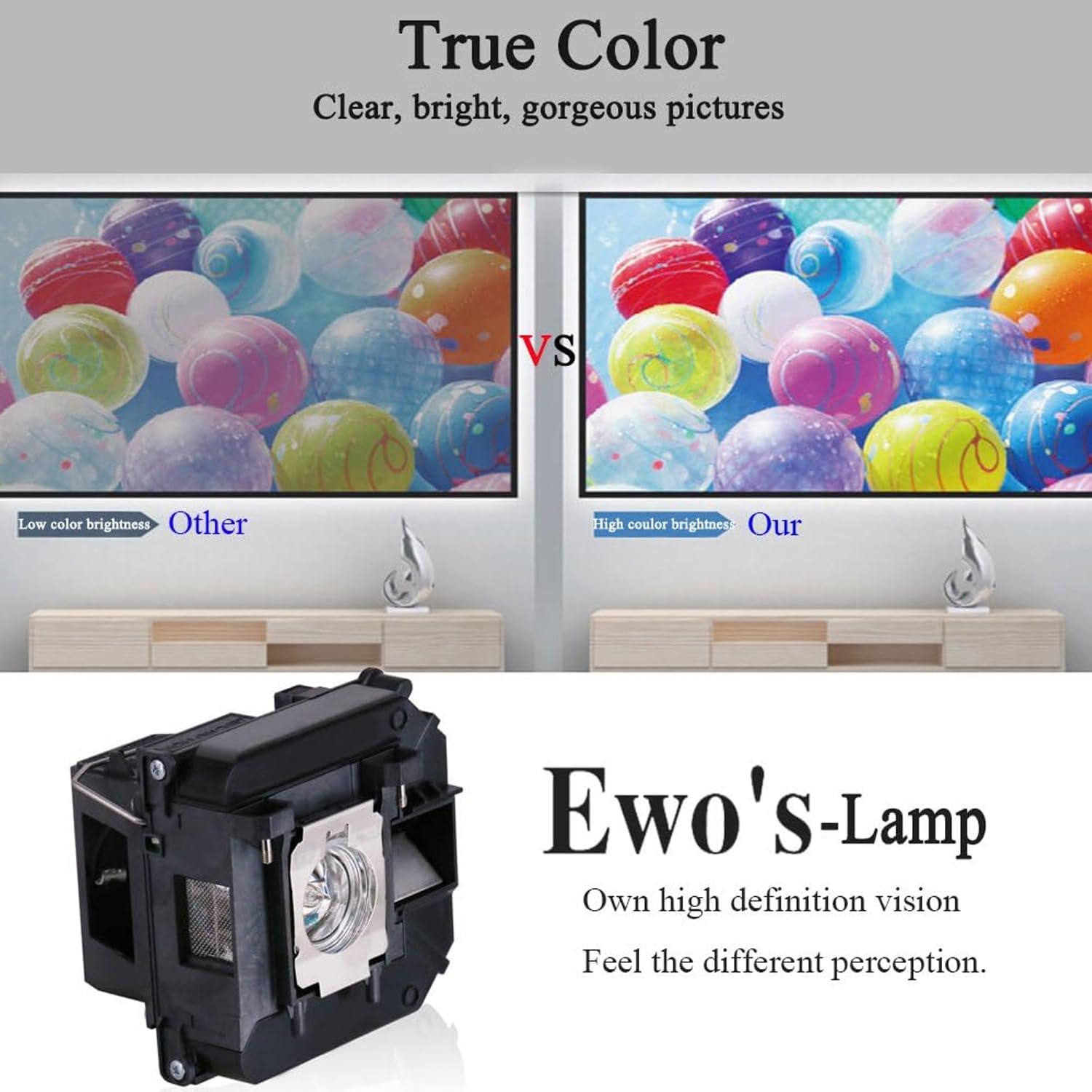 ELP68 Replacement Lamp Bulb fo - Home Cinema Epson ulasan dan harga