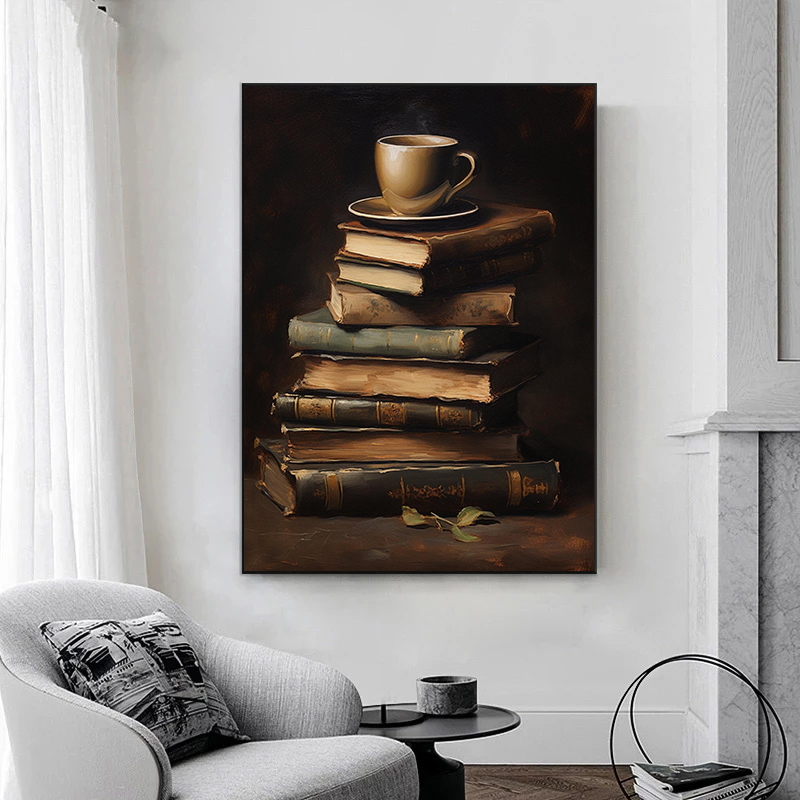 1pc frameless Moody Vintage Ni - Home Cinema Wall ulasan dan harga