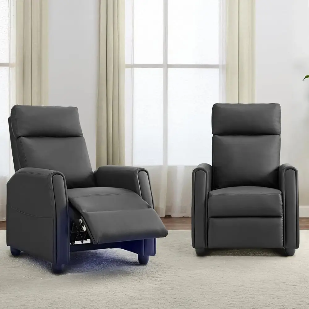 Black PU Leather Home Theater  - Home Cinema Rack ulasan dan harga