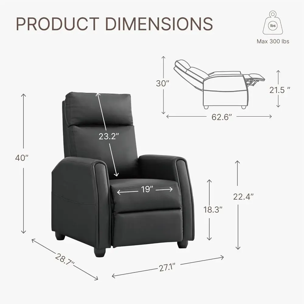 Black PU Leather Home Theater  - Home Cinema Rack ulasan dan harga