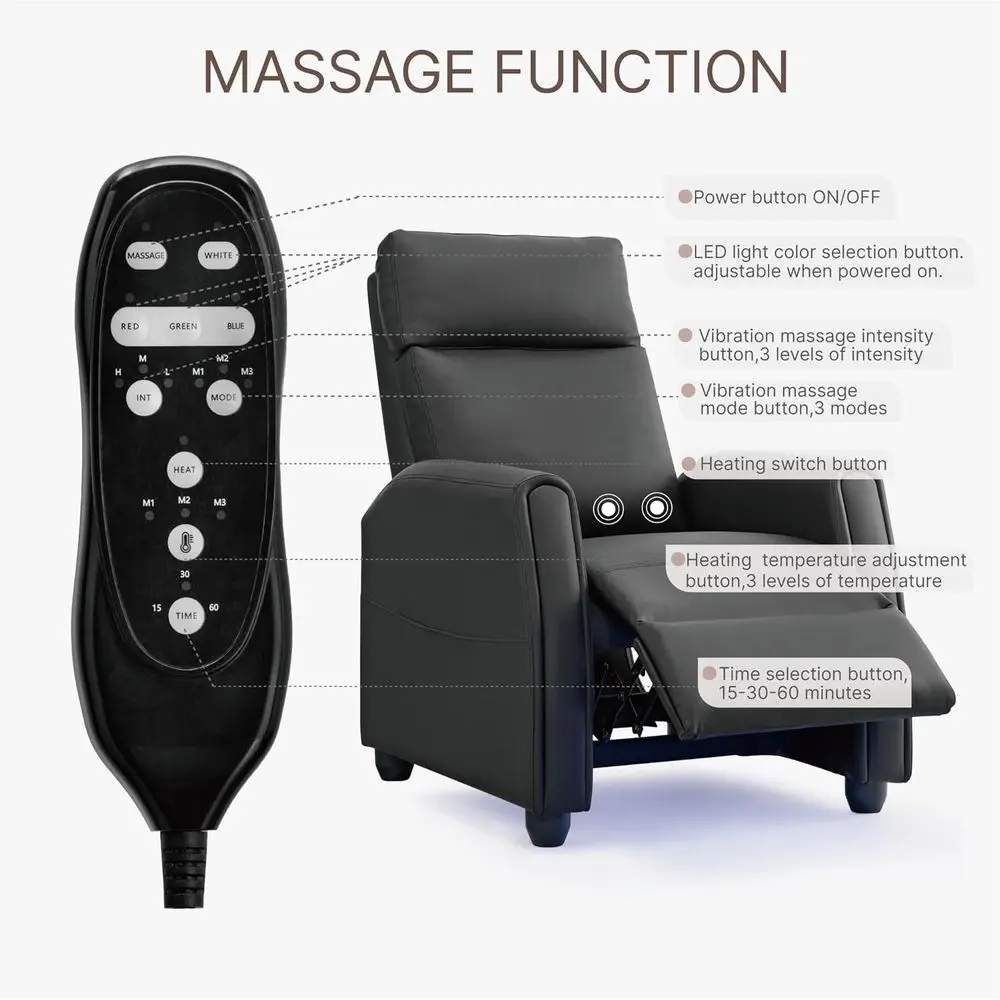 Black PU Leather Home Theater  - Home Cinema Rack ulasan dan harga