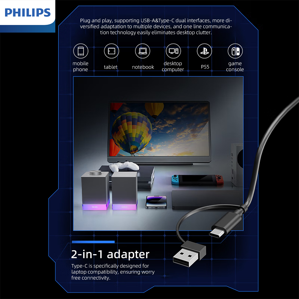 Philips SPA4209 Bluetooth Spea - Home Cinema Philips ulasan dan harga
