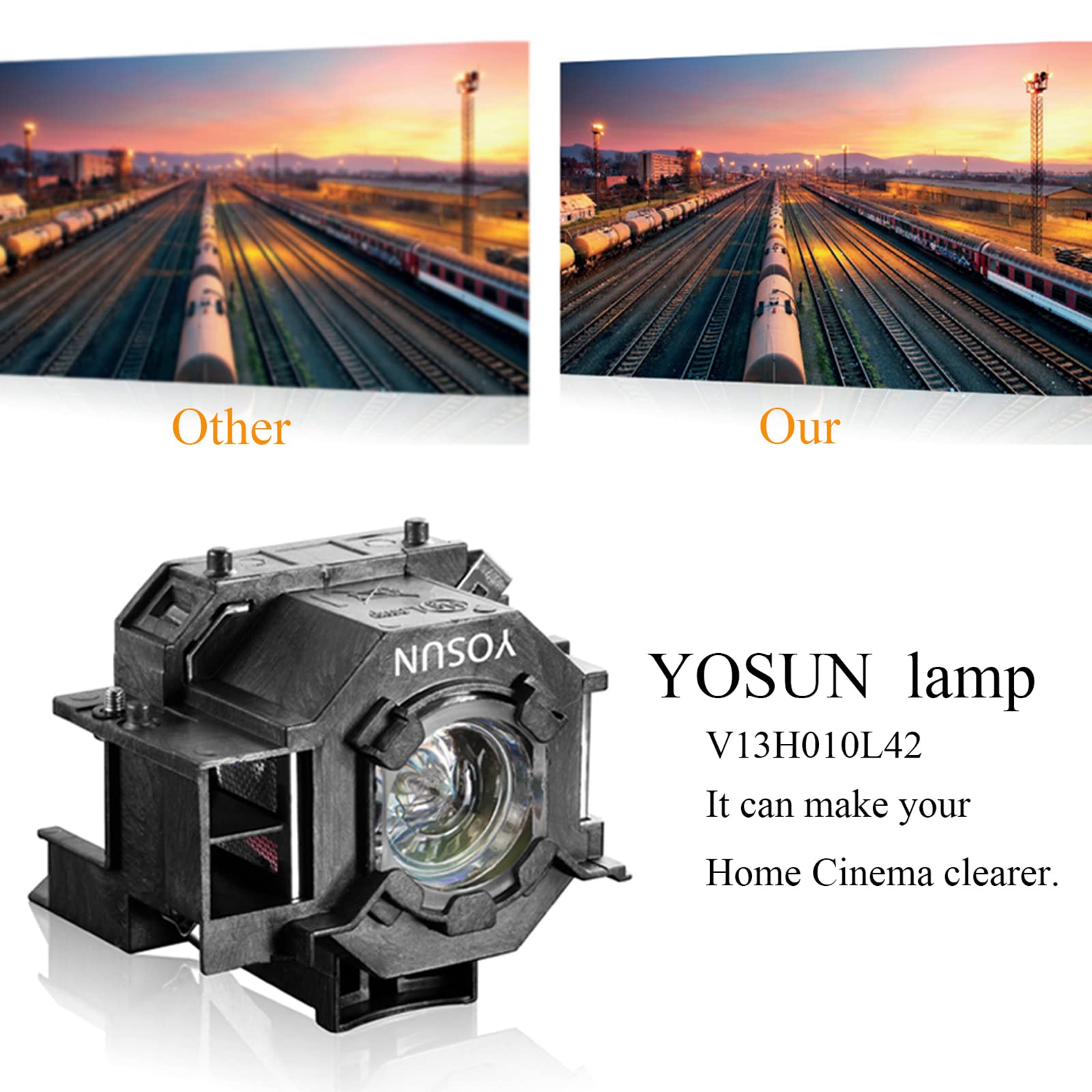 v13h010l42 Projector Bulb for  - Home Cinema Epson ulasan dan harga