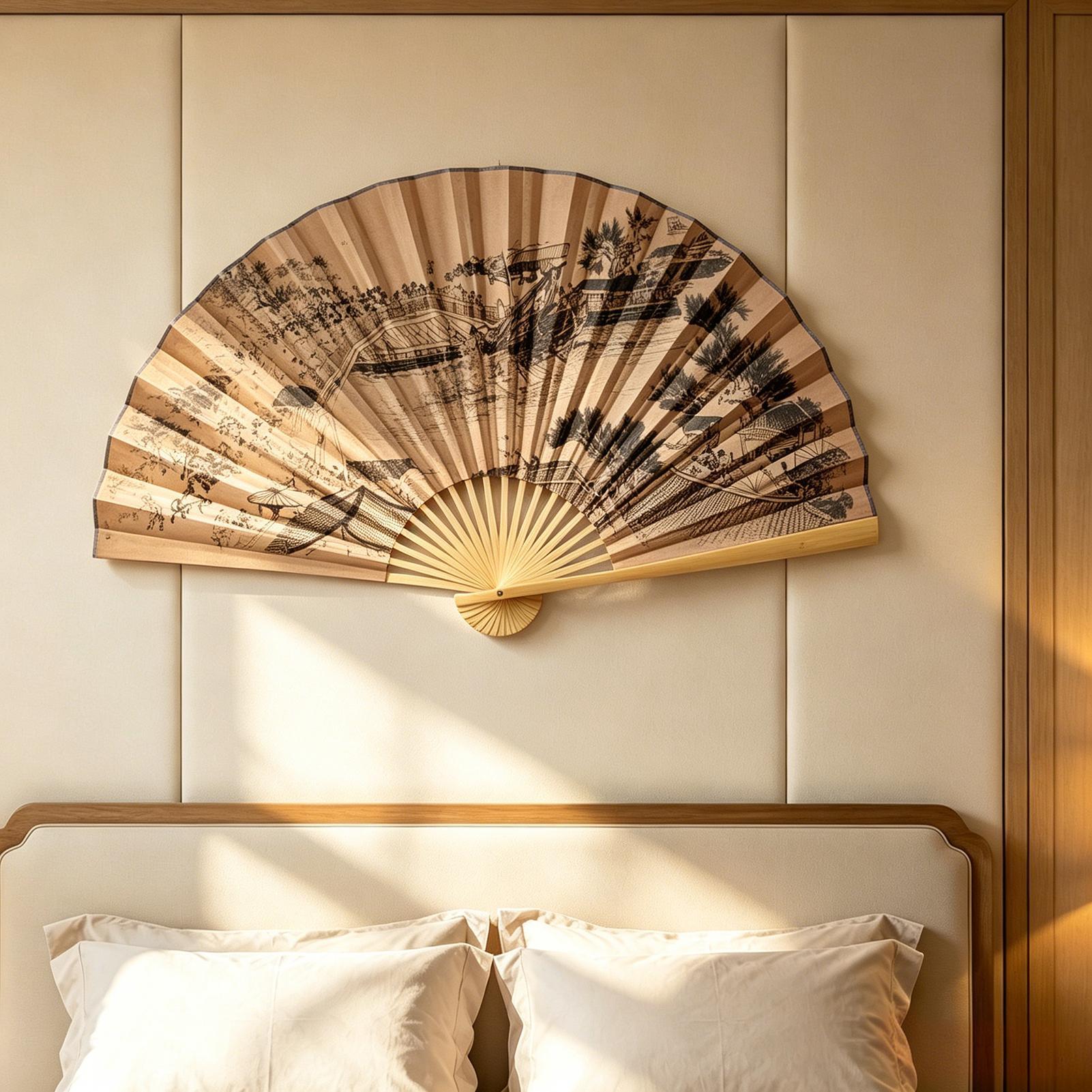 Giant Wall Fan 90x160cm Tradit - Home Cinema Wall ulasan dan harga