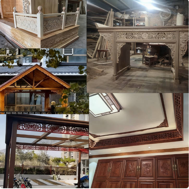 Decorative Wood Molding Wood C - Home Cinema Wall ulasan dan harga