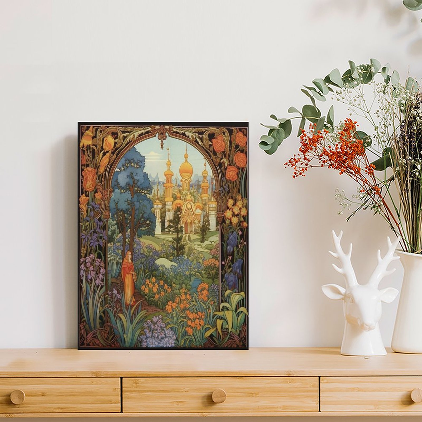 Vasilisa The Beautiful At The  - Home Cinema Wall ulasan dan harga