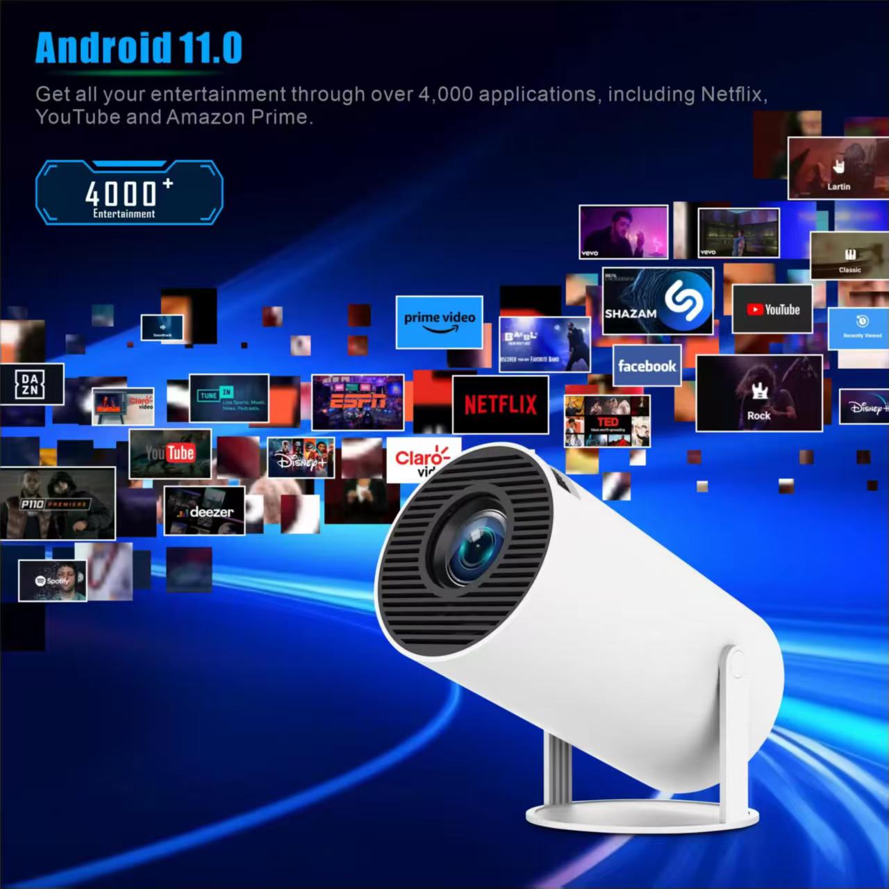 Mini HY300 Portable Projector  - Home Cinema Gadgets ulasan dan harga