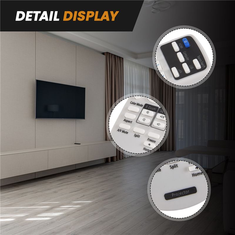 AEE4-Replacement Projector Rem - Home Cinema Epson ulasan dan harga
