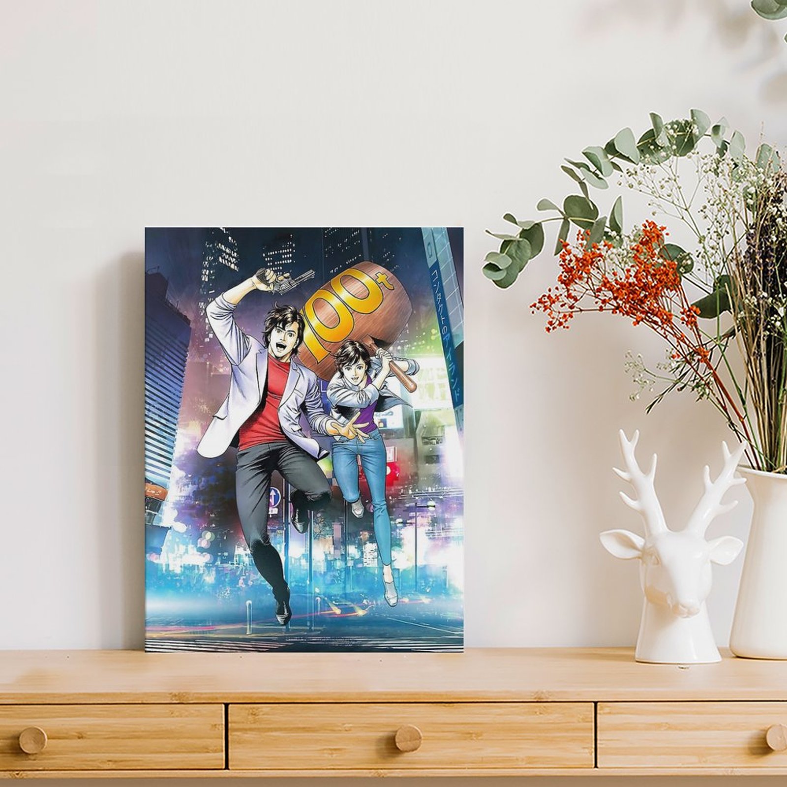 City Hunter Nicky Larson In To - Home Cinema Wall ulasan dan harga