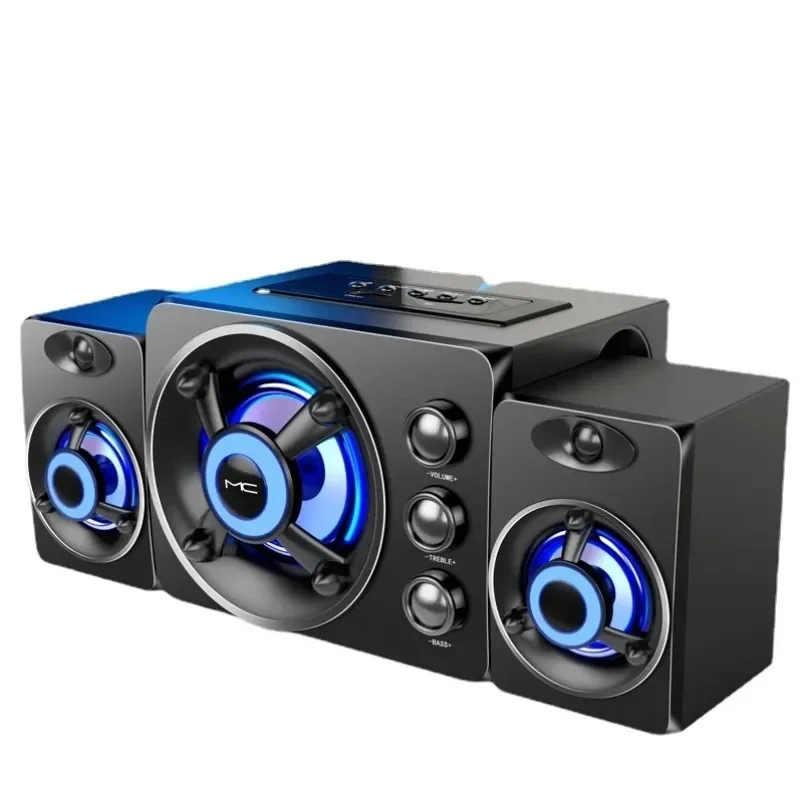 HIFI 3D Stereo Speakers Colorf - Home Cinema Wireless Speakers ulasan dan harga