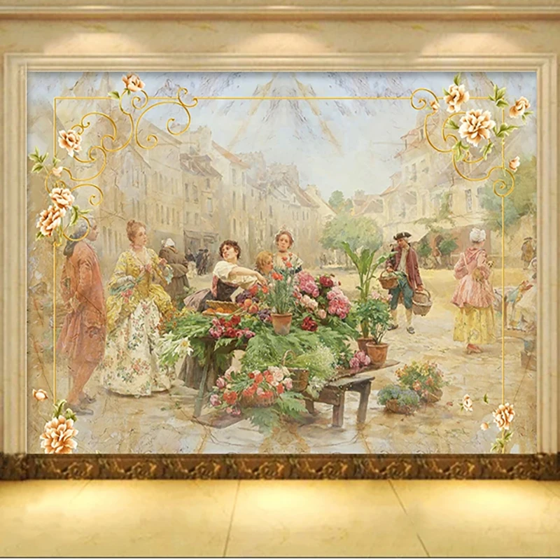 Custom Photo Wallpaper Europea - Home Cinema Wall ulasan dan harga