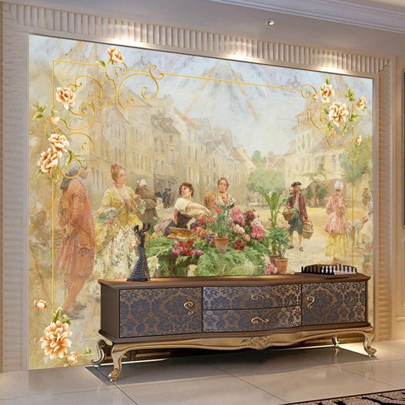 Custom Photo Wallpaper Europea - Home Cinema Wall ulasan dan harga